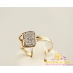 Золотое кольцо 585 проба. Женское Кольцо с красного золота. 2,79 грамма. kv226i , Gold & Silver Gold & Silver, Украина
